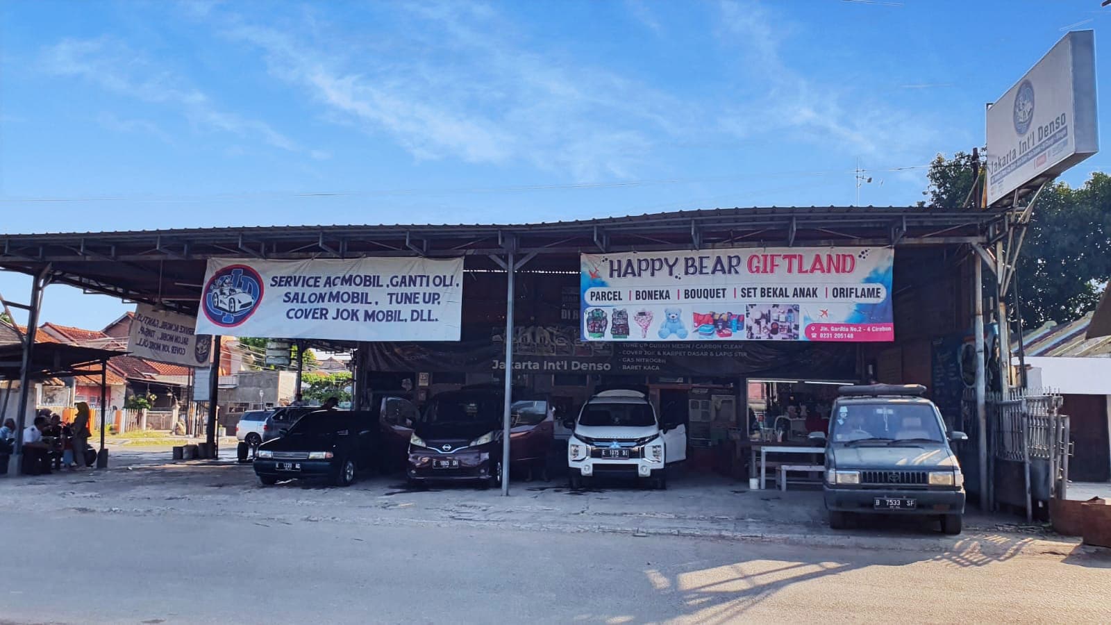 Tampak depan Jakarta Int'l Denso di Jl. Garuda No. 2 Cirebon